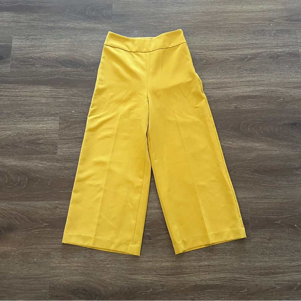 Express wide leg ankle pants